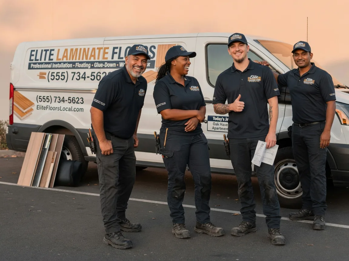 Laminate flooring installation company in Bentonville, OH